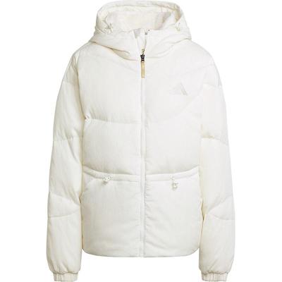 阿迪达斯女士简约保暖运动羽绒服