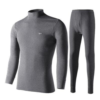 七匹狼纯棉中高领保暖内衣