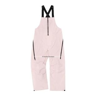 2526DIMITO韩国滑雪裤单板双板男女款高防水风宽松直筒背带裤BIB