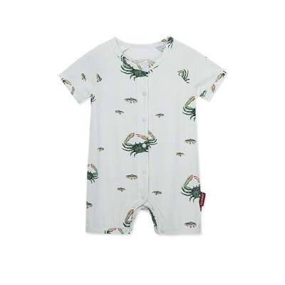 Milkbarn婴儿连体衣服宝宝短袖哈衣新生儿衣服夏季爬爬服