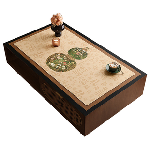 复古茶几垫桌垫高级感茶几桌布防水防油免洗桌面保护垫防烫餐桌垫