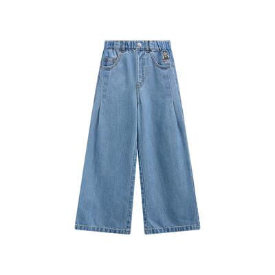 TeenieWeenieKids牛仔阔腿裤