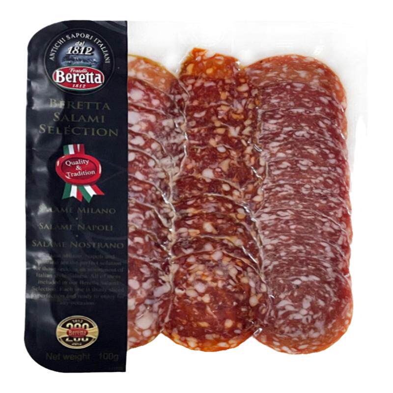 Beretta萨拉米肠即食Salami松露萨拉米香肠切片意式火腿拼盘米兰