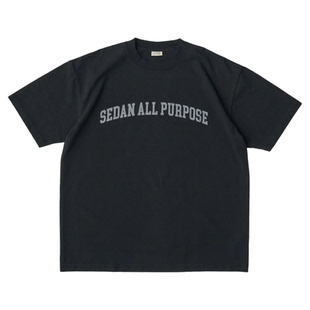 现货折扣 SEDAN ALL PURPOSE Arch Logo Tee 字母LOGO印花短袖T恤