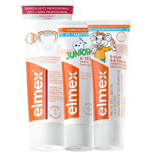 【胡可直播间】elmex艾美适0-6-12含氟防蛀儿童牙膏
