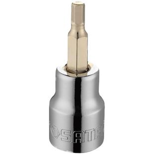 世达旋具套筒小飞中飞大飞棘轮扳手内六角头内六花内六方批头工具