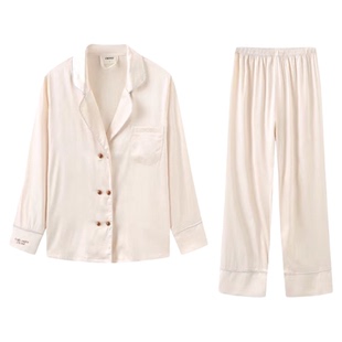 私人定制刺绣女简约睡衣送闺蜜情侣老婆生日礼物家居服高档礼盒装