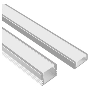 双眼皮吊顶LED灯带线型灯槽铝槽家用线性灯卡槽预埋批灰灯条铝条