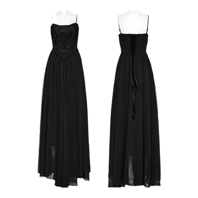 哥特华丽端庄连衣裙女