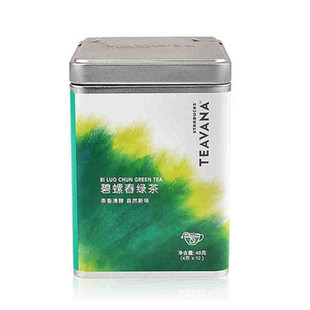 星巴克 Teavana 茶瓦纳 碧螺春绿茶 袋泡茶 12袋48g 国内门店版