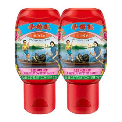 李锦记旧庄蚝油327g*2