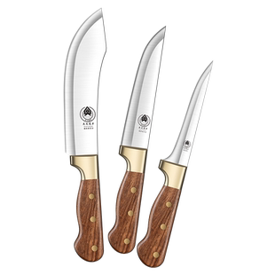 德国剔骨刀商用屠夫杀猪专用刀具剥皮放血尖刀肉联厂宰牛羊分割刀