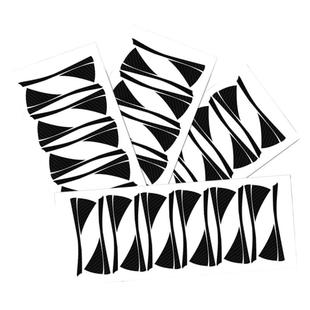 专用于14款哈弗H6改装 碳纤轮毂贴纸 哈佛运动越级升级版 轮毂贴