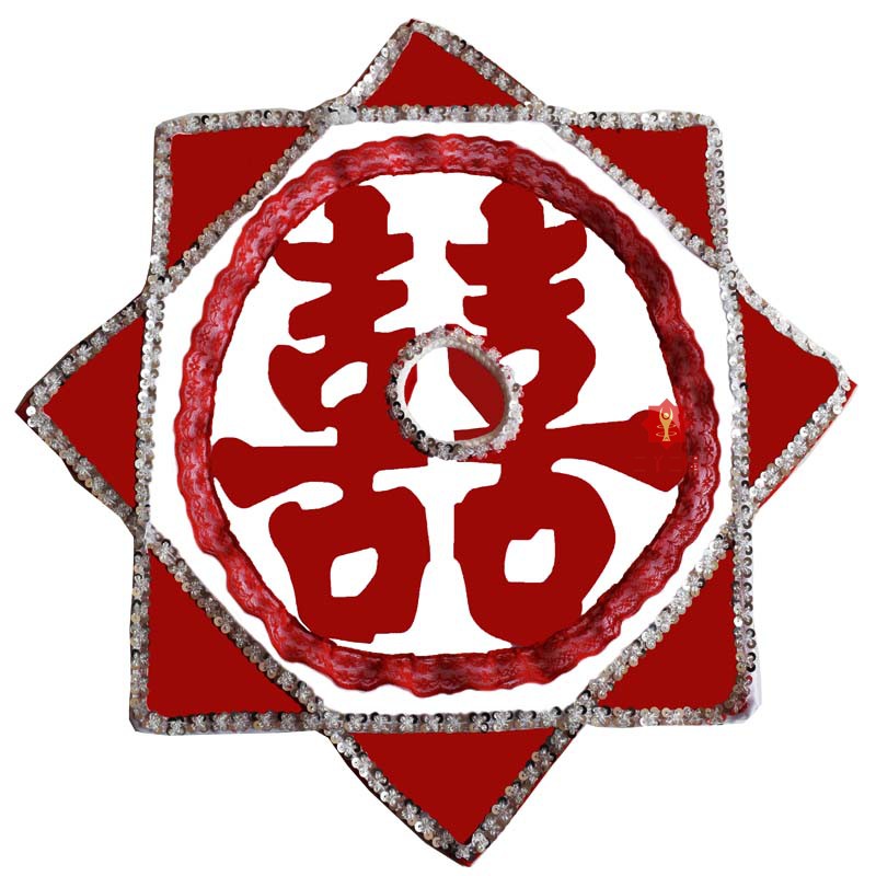 定制特大超大舞蹈手绢花八角巾专业东北秧歌二人转手绢花方巾技巧
