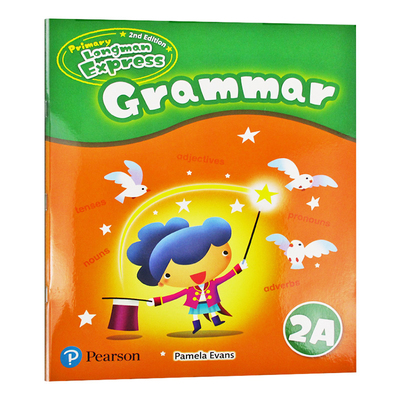进口正版朗文快车小学英语Primary Longman Express 第二版Grammar 2A 培生PLE课后语法专项练习册二年级上册 含电子版答案