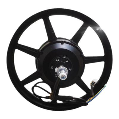 雅迪折叠车电机14寸48V铝合金无刷有齿力威小咪代驾车高速电机