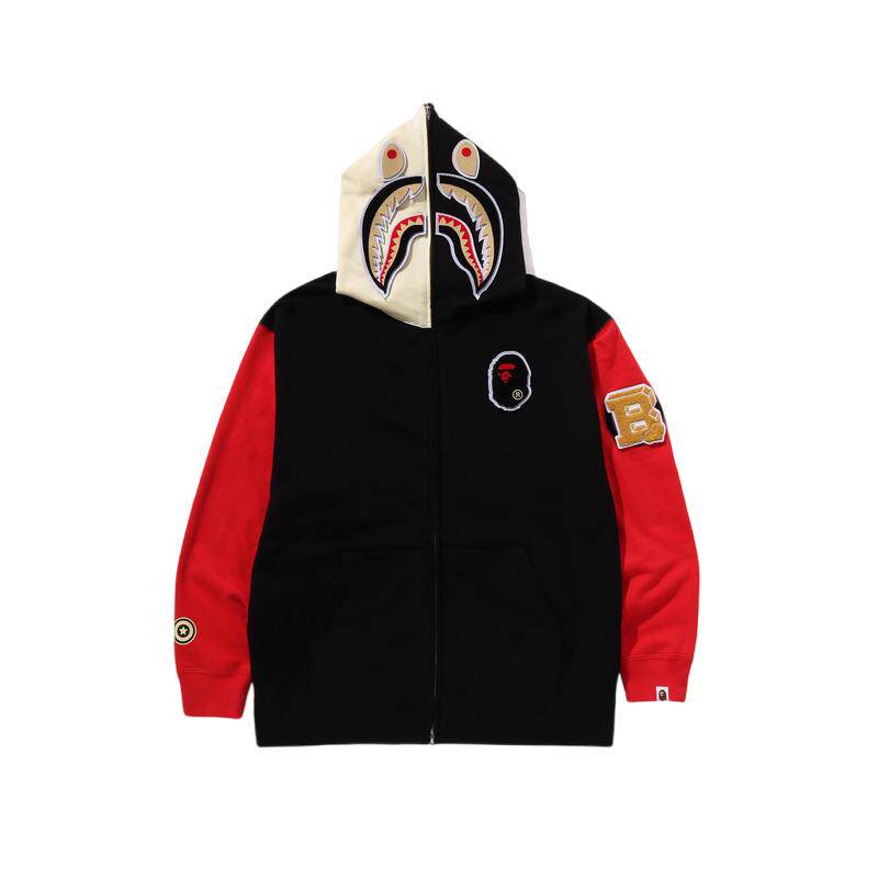 别注款鲨鱼卫衣连帽衫BAPE