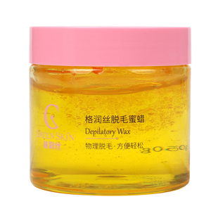 格润丝脱毛蜜蜡脱毛蜡纸男女脱毛膏四肢腋下腿毛送刮棒纸
