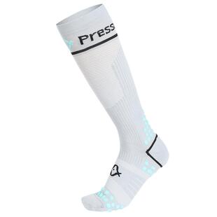 专业马拉松跑步长筒袜子女小腿弹力压缩袜压力运动跳绳健身中筒男