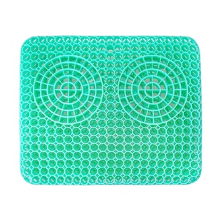 山山冰垫坐垫蜂窝凝胶皮垫加大透气垫降温神器冰凉坐垫办公室水垫