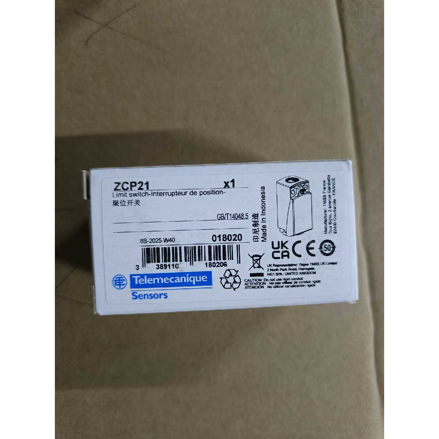 【议价】特勒美科ZCP21限位开关全新品带原包装盒图片