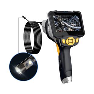 内窥镜高清手持带屏双摄像头转向防水工业管道内窥镜汽车维修内镜