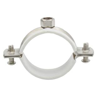 304吊卡不锈钢管码110抱箍75吊码灯笼管卡PVC管道金属卡子50管箍