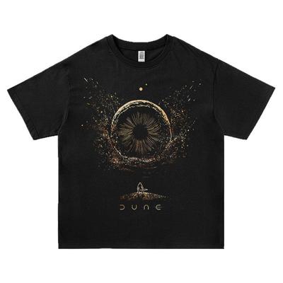 沙丘潮流美式复古短袖T恤