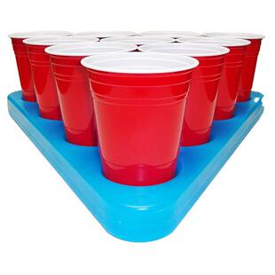 杯子舞表演专用道具杯红色一次性塑料杯beer pong美国派对杯cups