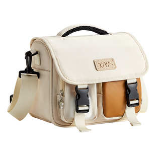 相机包斜挎单肩摄影收纳包便携防水手提包微单适用佳能r50富士xt50索尼zve10尼康拍立得单反男女专用