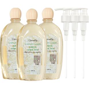 芝芙莲内衣洗衣液经典莲香500ml*3瓶抑菌去经期血渍柔顺内衣裤