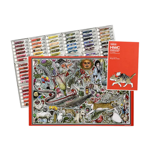 荷尔拜因&樋口裕子联名款 艺术家级水彩颜料 24色108色套装 5ml