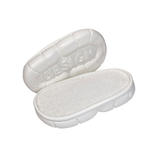 儿童手工编织钩针毛线拖鞋防滑汉堡鞋底冰条线diy勾鞋专用软底冬