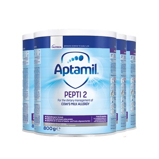 英国爱他美深度水解pepti 2段奶粉防过min低乳糖特配奶粉800g*4罐
