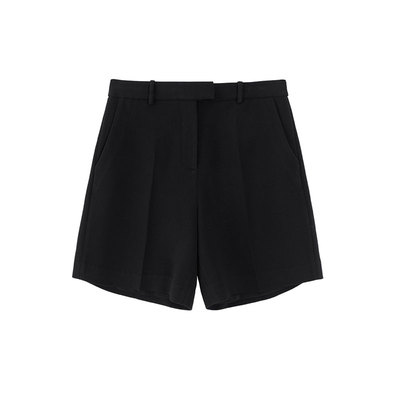 晶咕黑标JGGU【闲庭阔步】春季新款老钱感时尚气质西装五分短裤