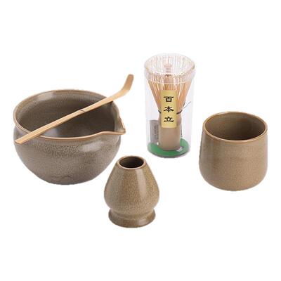 带嘴抹茶碗打抹茶茶具茶筅立茶刷宋代点茶器甜品烘焙搅拌碗沙拉碗