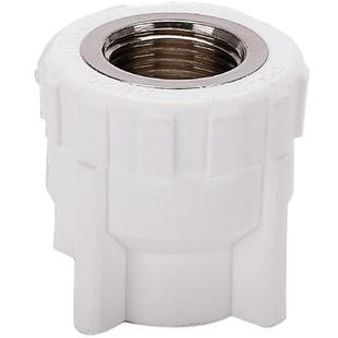 锐普PPR内丝直接20 25 32 4分6分1寸内牙直通水管 热熔管接头配件