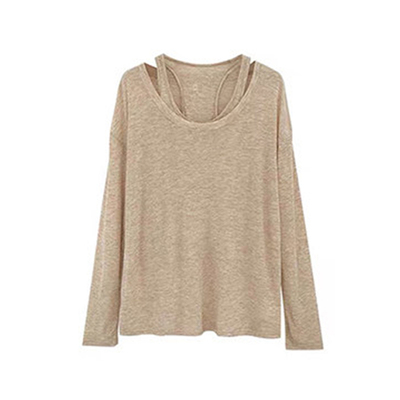 拉夏贝尔慵懒风防晒薄纱两件套