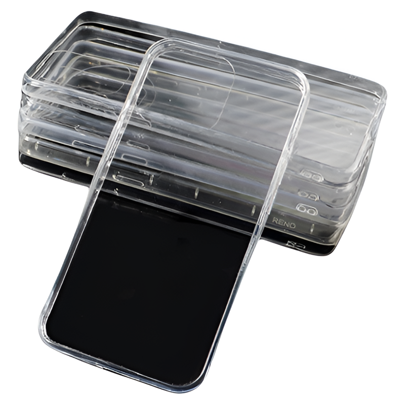 凹槽壳透明手机壳 diy水晶滴胶苹果iphone小米oppo华为手工奶油胶