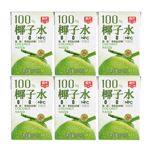 春光食品海南特产100%椰子水NFC椰青果汁运动健身饮料