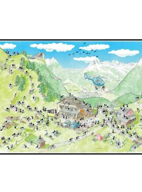 意大利进口山地自行车拼图
