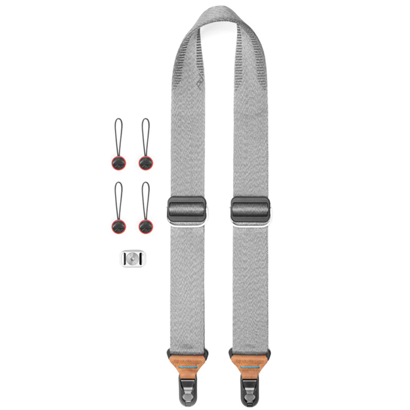 巅峰设计PeakDesign Slide V2微单反相机快拆背带 PD斜挎减压肩带适用于r5佳能R62索尼A7M4尼康Z8富士XT5 XH2