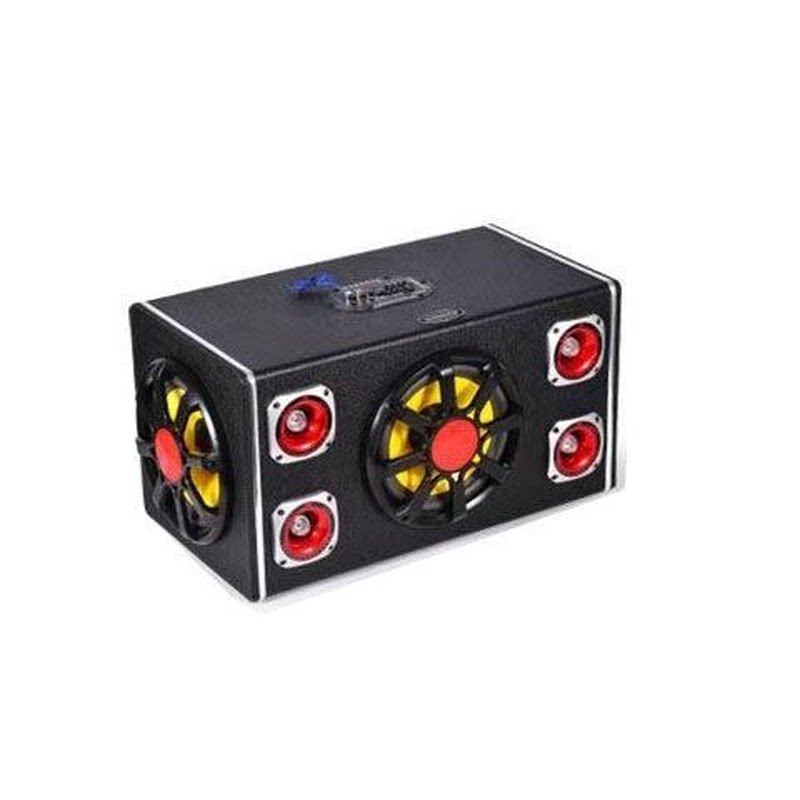 六喇叭车载低音炮重低音12V24V货