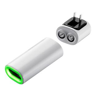 powerbank轻小自带插头快充充电宝充电器二合一新款超薄小巧便携