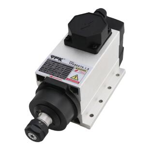 银帆YFK雕刻机主轴电机方形风冷1.5/4.5/6.0kw高速马达钻孔打磨