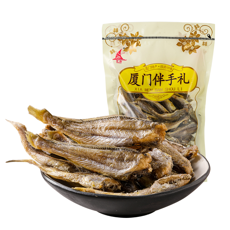 誉海香酥小黄鱼南港渔铺酥脆黄花鱼酥带鱼酥即食海味零食厦门特产