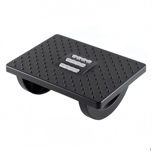 办公室桌下脚踏板防跷二郎腿神器踩脚凳脚踏放腿板垫脚凳工位摇凳