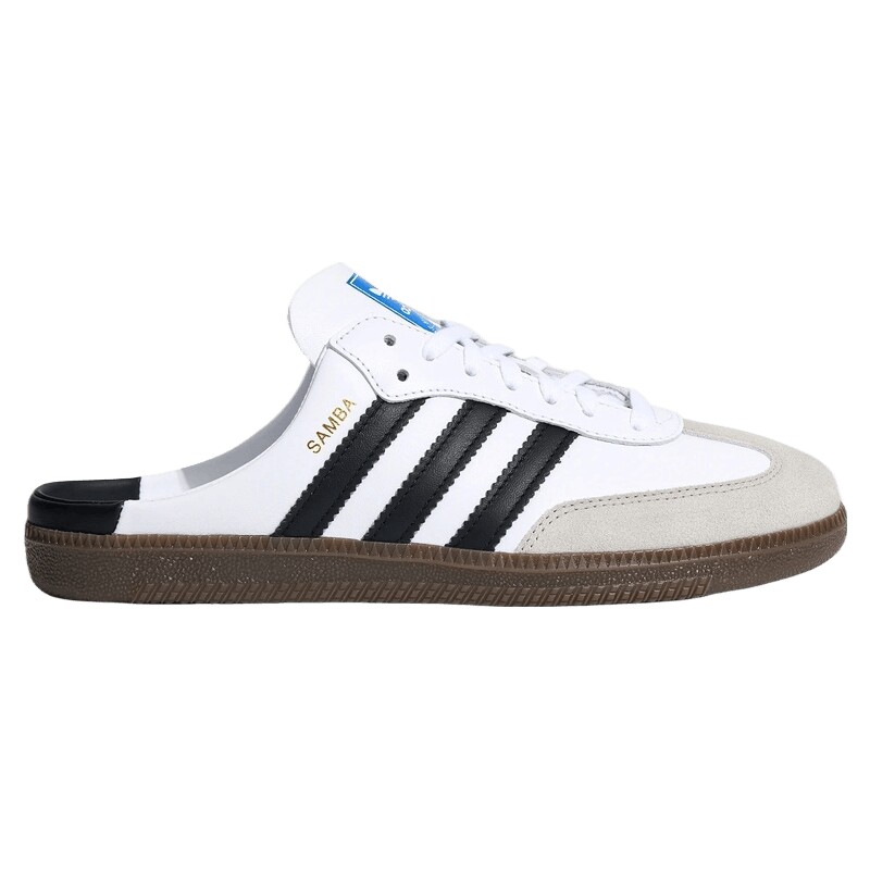 adidas阿迪达斯三叶草男女SAMBA OG运动复古撞色半拖穆勒鞋LB3814
