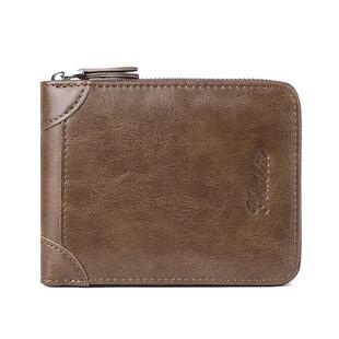 2022年新款钱包男短款拉链零钱袋小钱夹女皮夹子青少年卡包学生潮