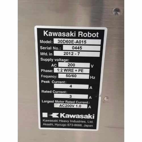 议价Kawasaki川崎机器人控制器30D60EA015适用